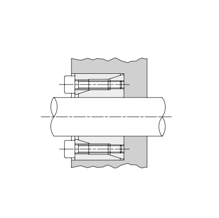 Втулка зажимная BK 61 (RCK 61) 10x20 (KLSS010), EMT | ЕМТ
