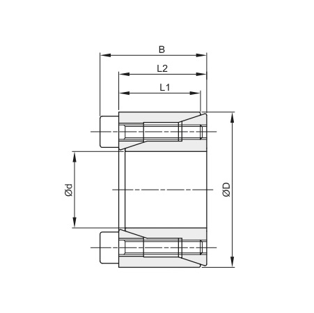 Втулка зажимная BK 61 (RCK 61) 10x20 (KLSS010), EMT | ЕМТ