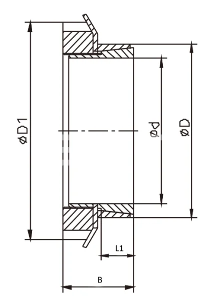 Втулка зажимная BK 26 (RCK 26) 28x40 (KLFC028), EMT | ЕМТ