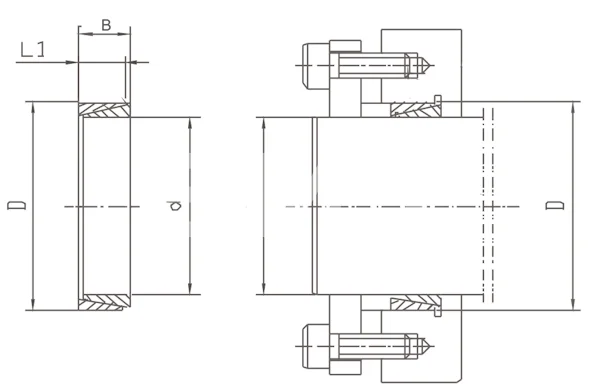 Втулка зажимная BK 50 (RCK 50) 12x15 (KLNN012), EMT | ЕМТ