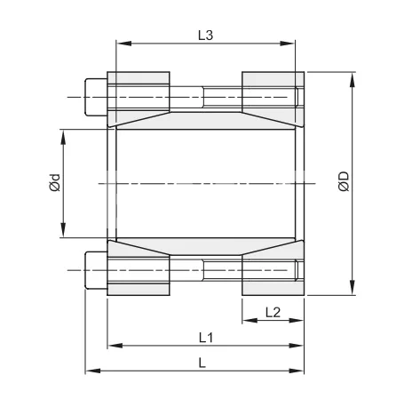 Втулка зажимная BK 95 (RCK 95) 50x90 (KLMM050), EMT | ЕМТ