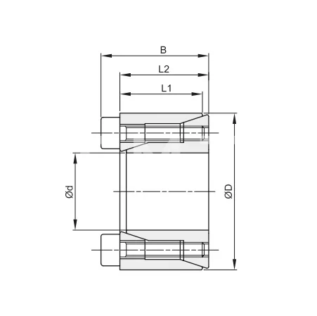 Втулка зажимная BK 61 (RCK 61) 19x35 (KLSS019), EMT | ЕМТ